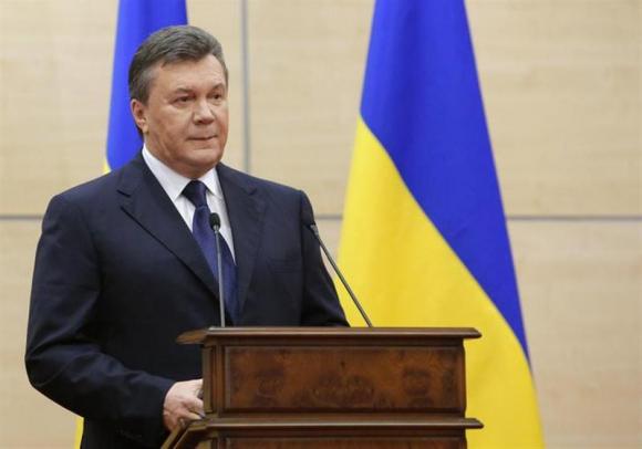 Viktor Yanukovich, wanted by Ukraine